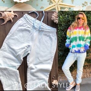 🌴🔆TALENTLESS- OPAL BLUE COZY JOGGER SWEATPANTS